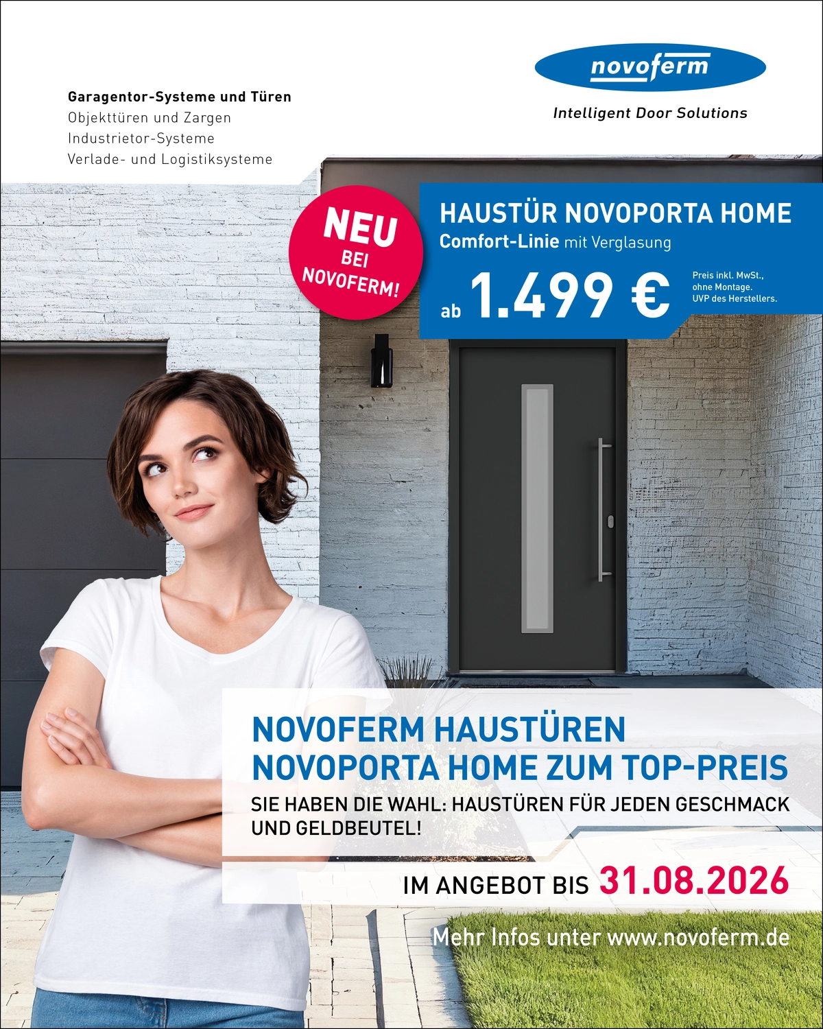 Montage Mündlein – Bauen und Renovieren – Ein Werbeprospekt von Novoform